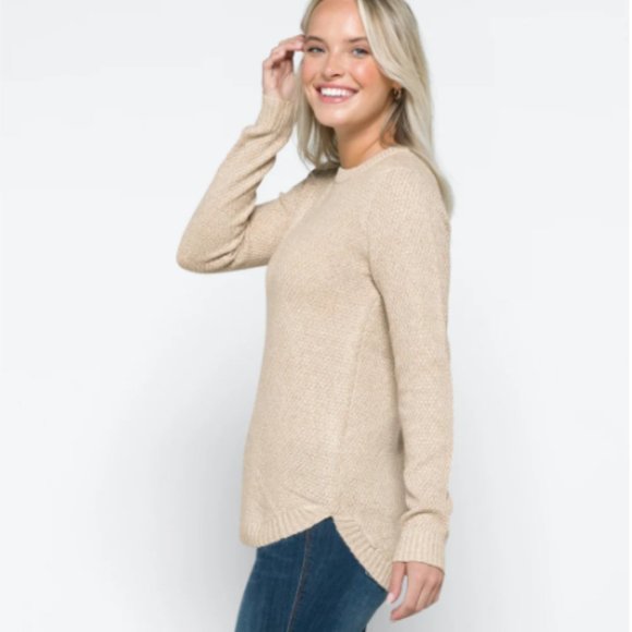 Pink Clover Nickole Textured Sweater – NWOT – XL - Picture 3 of 11